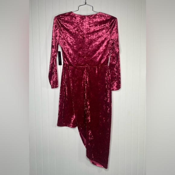 Lulus Velvet Silver Screen Dress - Picture 5 of 7